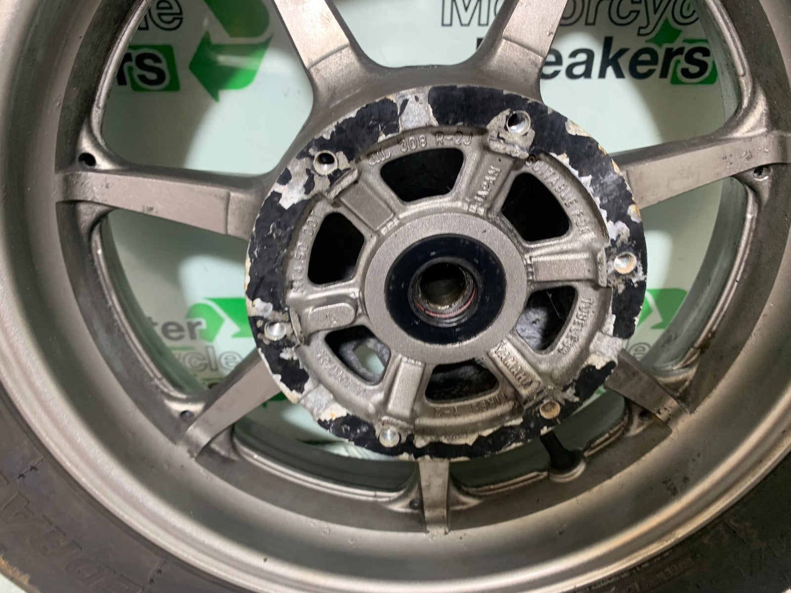 YAMAHA XVS 1300 MIDNIGHT STAR REAR WHEEL  YEAR 2007-16 (CMB1200)