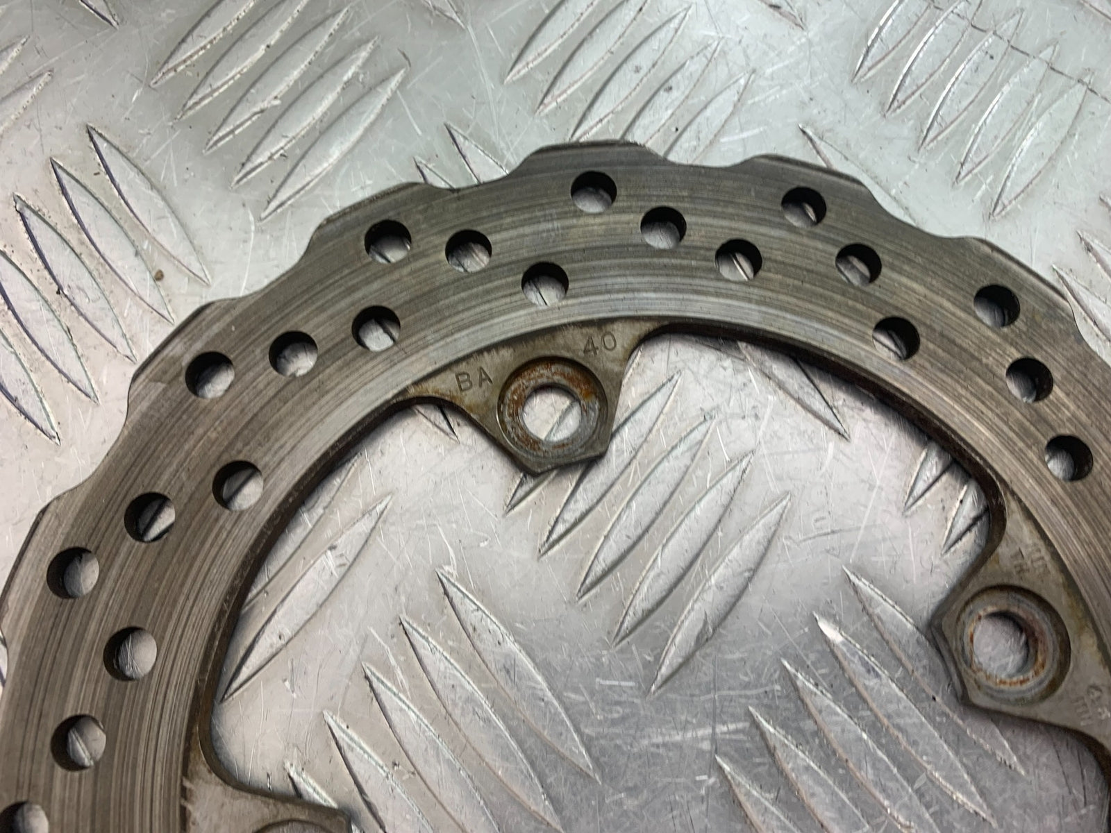KAWASAKI ZX6R REAR BRAKE DISC  YEAR 2009-2012 (CMB1136)