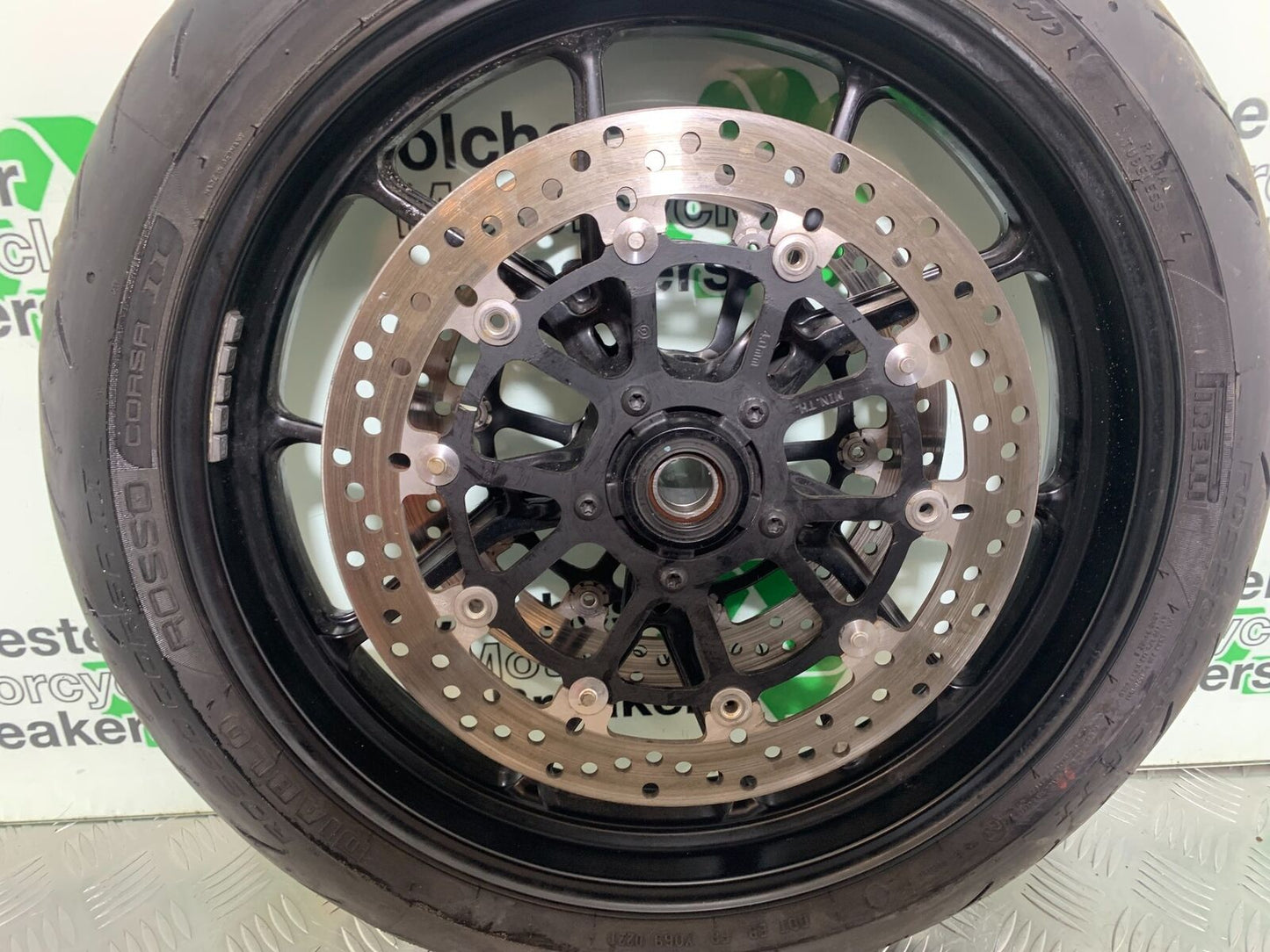 DUCATI STREETFIGHTER 848 FRONT WHEEL AND DISCS   YEAR 2011-2016 (CMB1050)
