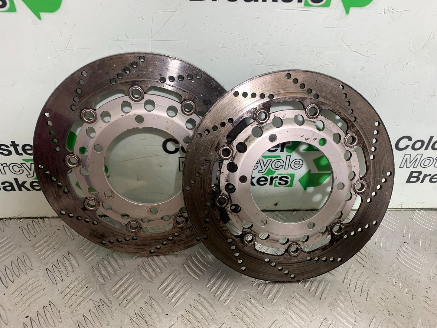 TRIUMPH TROPHY 900 FRONT BRAKE DISCS  YEAR 1991-95 (CMB1251)