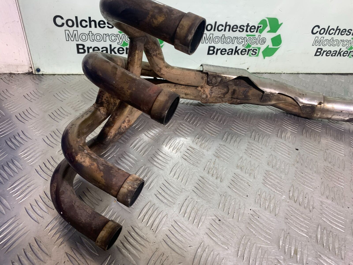 KAWASAKI Z750 ZR750 ZR-7S EXHAUST AND SILENCER    YEAR 1999-05 (CMB1135)