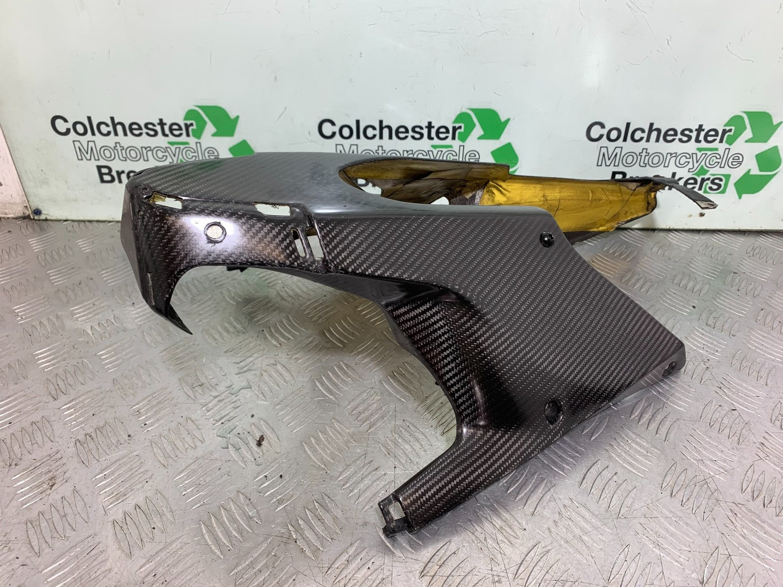 HONDA CBR1000 RR CBR1000RR FIREBLADE CARBON FIBRE BELLYPAN 2008-2011 (CMB1179)