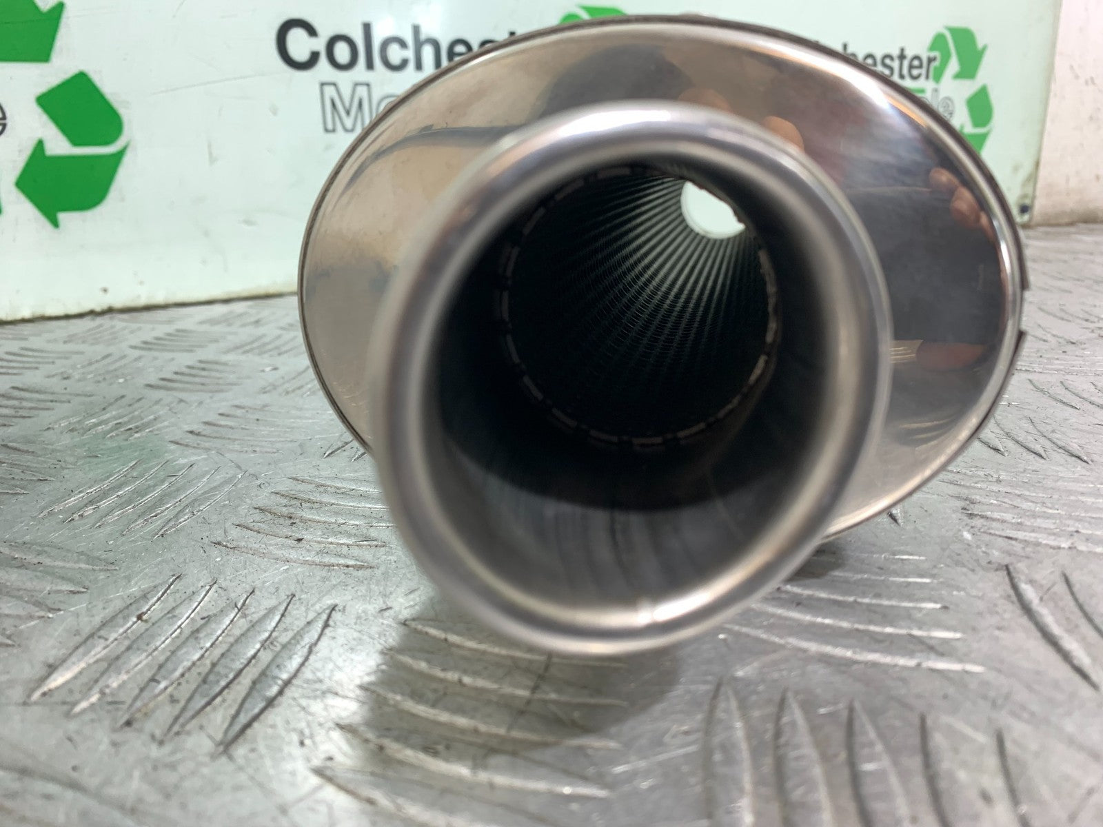 VIPER EXC501 END CAN CARBON SILENCER SLIP ON 51mm - HONDA KAWASAKI SUZUKI YAMAHA