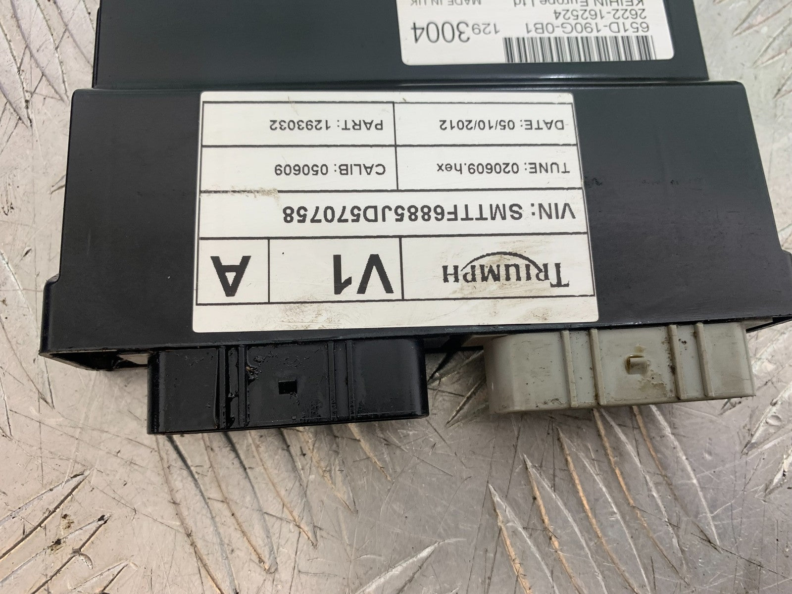 TRIUMPH 1050 SPRINT GT ECU  YEAR 2010-2016 (CMB1250)