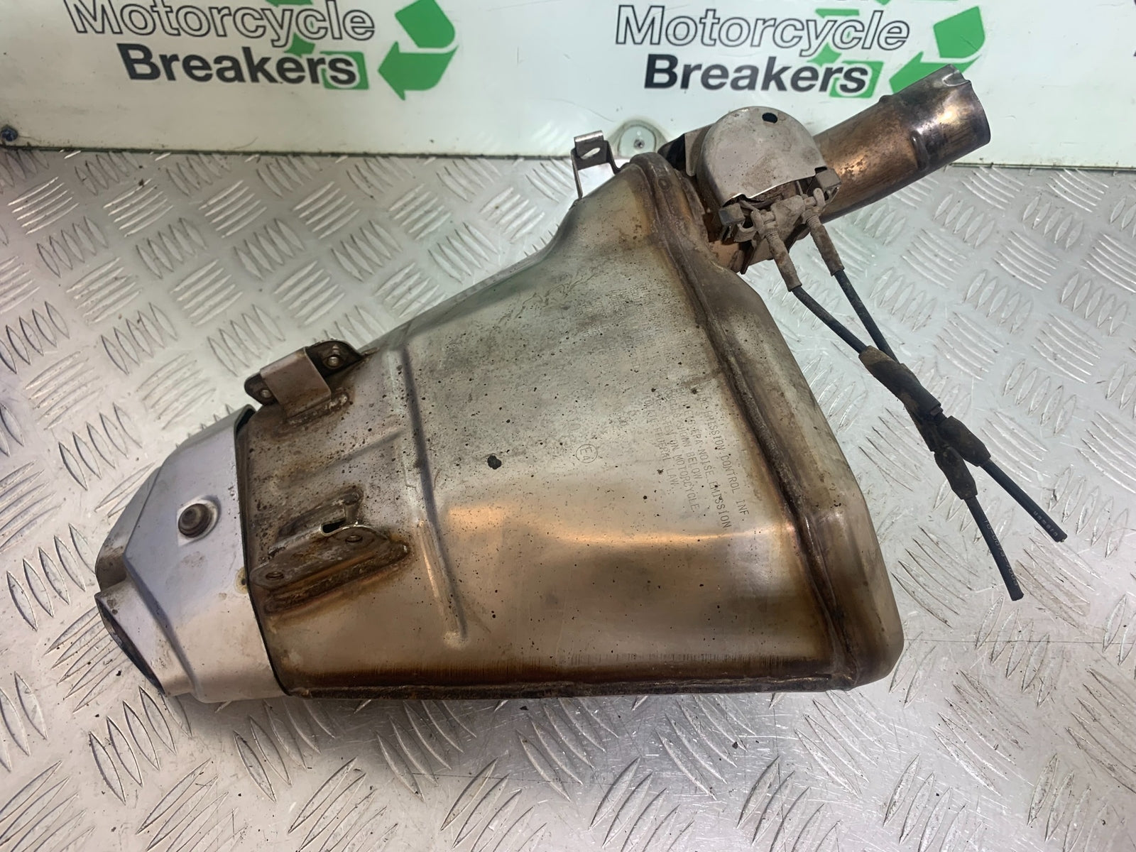 KAWASAKI ZX6R ZX6 R P7F P8F SILENCER   YEAR 2007-08 (CMB1165)
