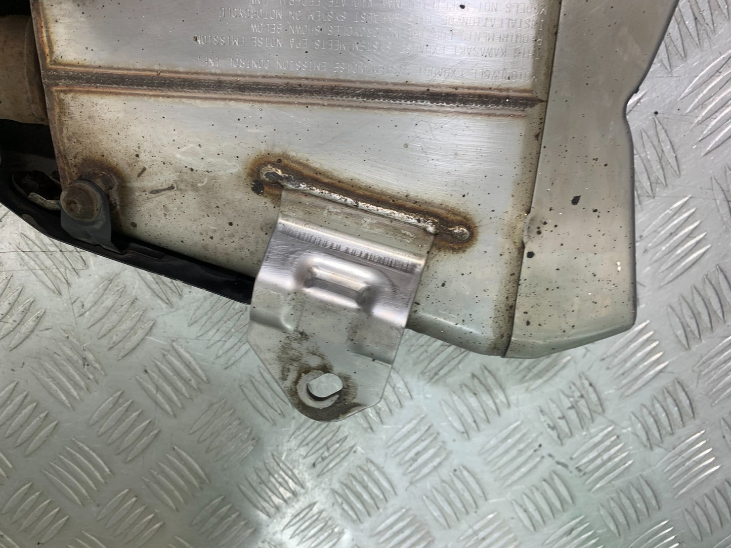 KAWASAKI Z1000 SX LEFT SILENCER  YEAR 2014-16 (CMB1264)