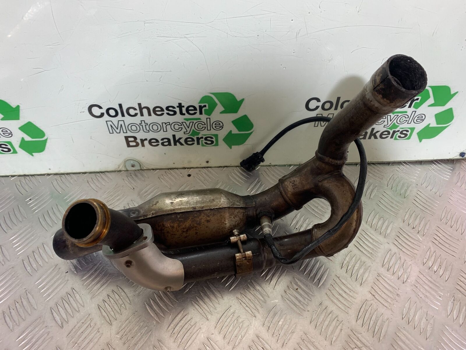 APRILIA SL750 SL 750 SHIVER EXHAUST DOWNPIPE   YEAR 2012 (CMB1074)