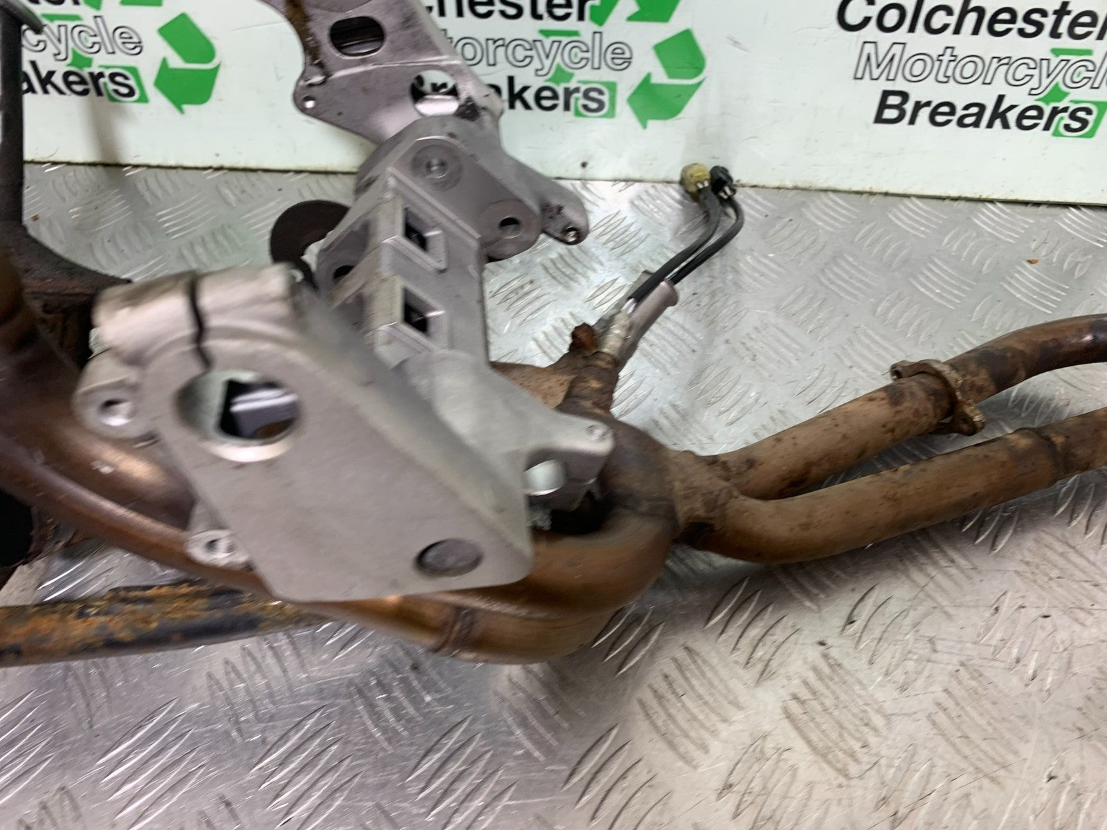 HONDA VFR800 VFR 800 V-TEC EXHAUST DOWNPIPES   YEAR 2002 -09 (CMB1296)