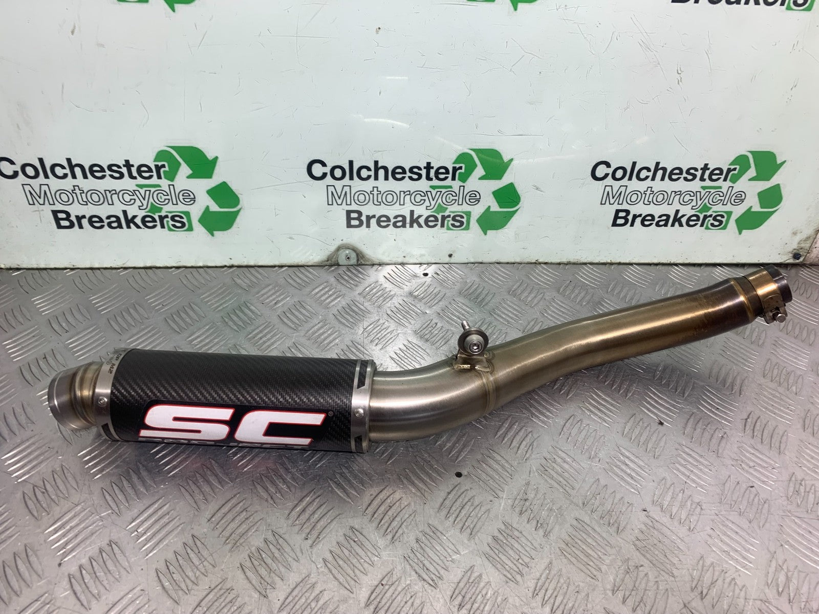 TRIUMPH 675 STREET TRIPLE RX SC RACE SILENCER   2015- 2017 (CMB1299)