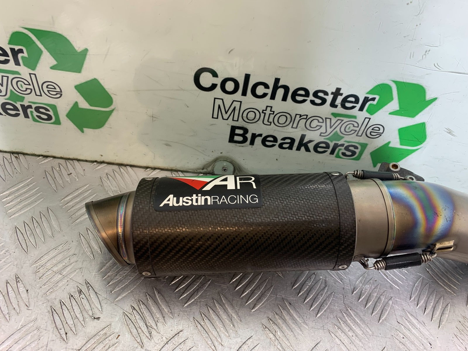 APRILIA TUONO 1000 V4R AR AUSTIN RACING SILENCER YEAR 2011-13  (CMB1316)