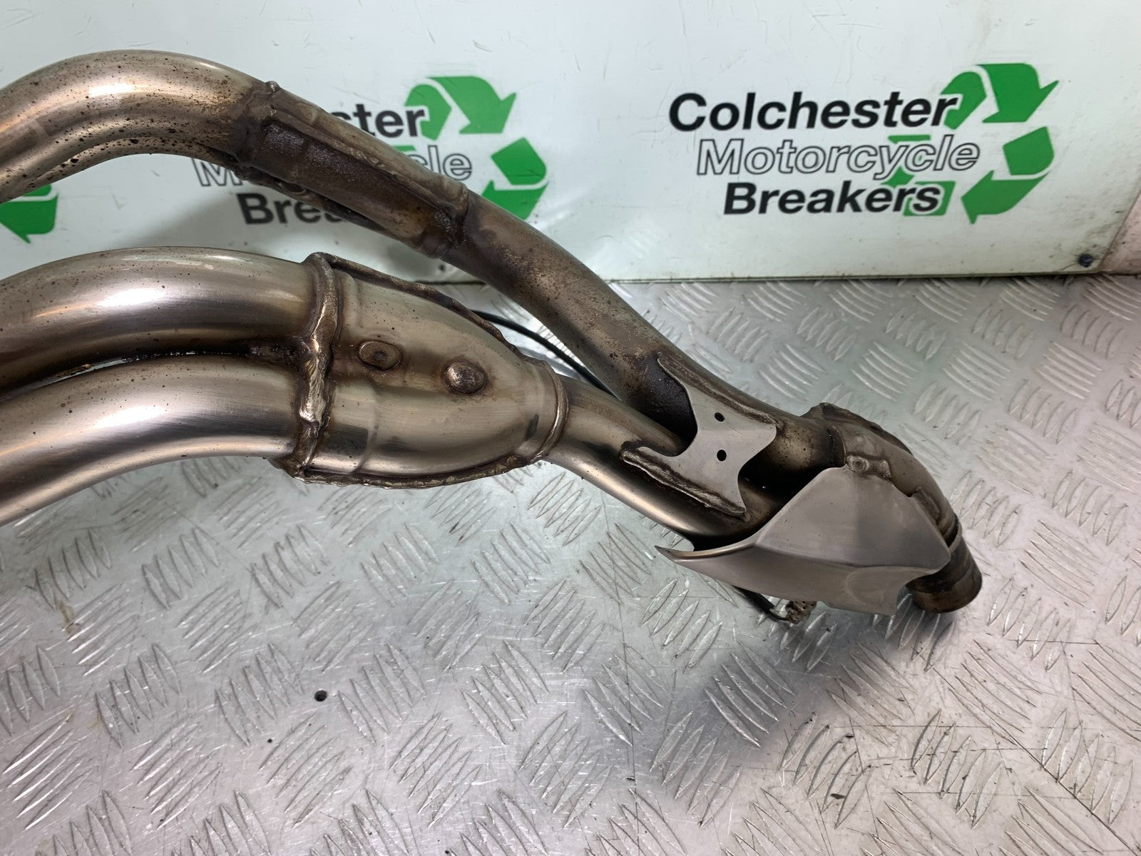 HONDA CBF600 CBF 600 EXHAUST DOWNPIPES  YEAR 2004 -07 (CMB1247)