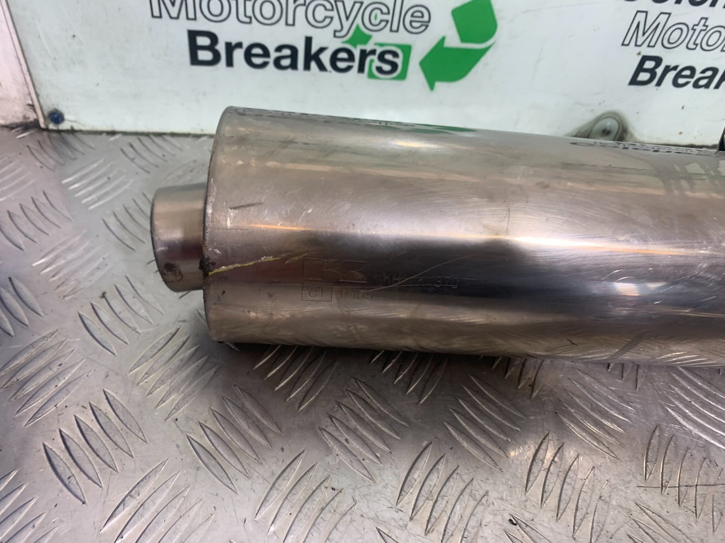 KAWASAKI ZX9R ZX9 E1 SILENCER AND LINK PIPE    YEAR 2000-01 (CMB1171)