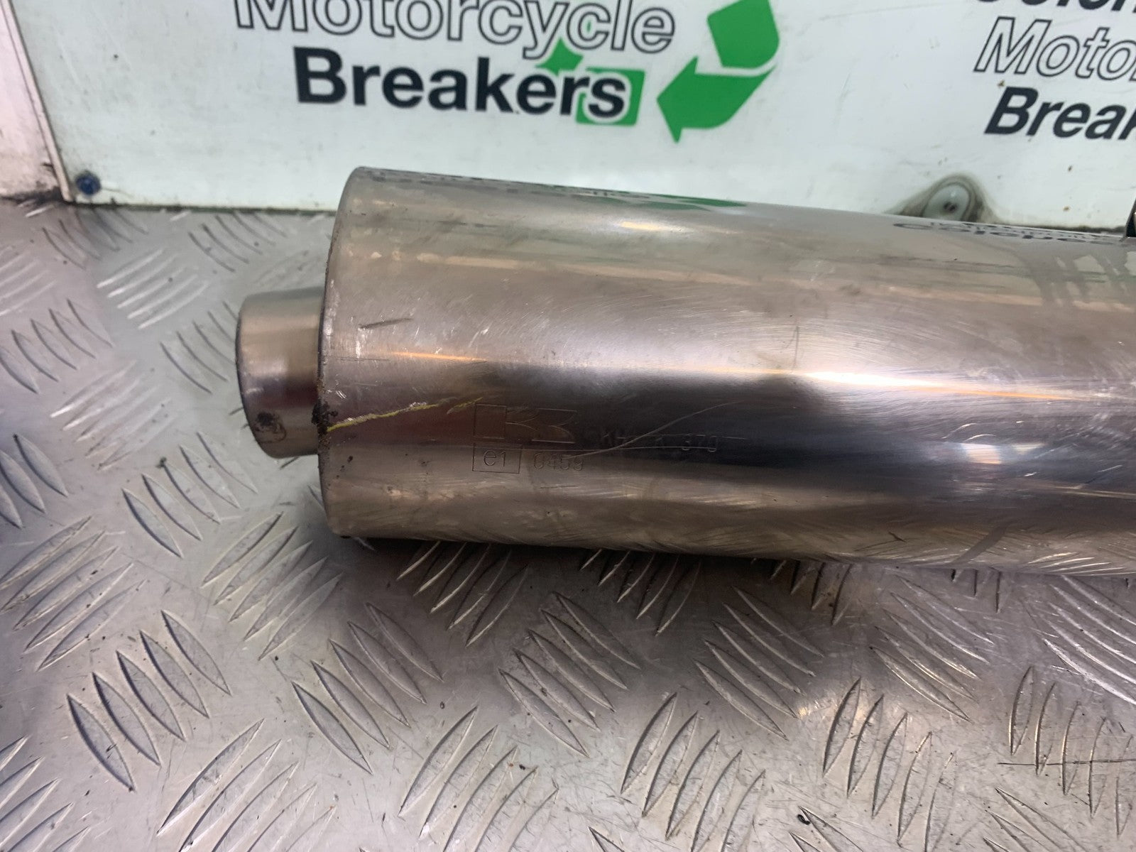 KAWASAKI ZX9R ZX9 E1 SILENCER AND LINK PIPE    YEAR 2000-01 (CMB1171)