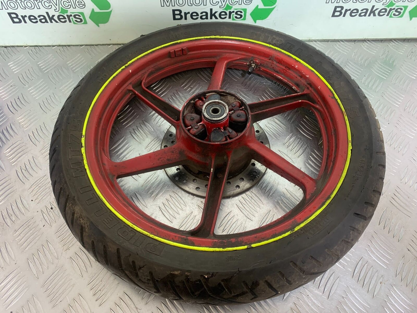 HONDA CBR125 CBR 125 REAR WHEEL  YEAR 2004-06  (CMB1040)