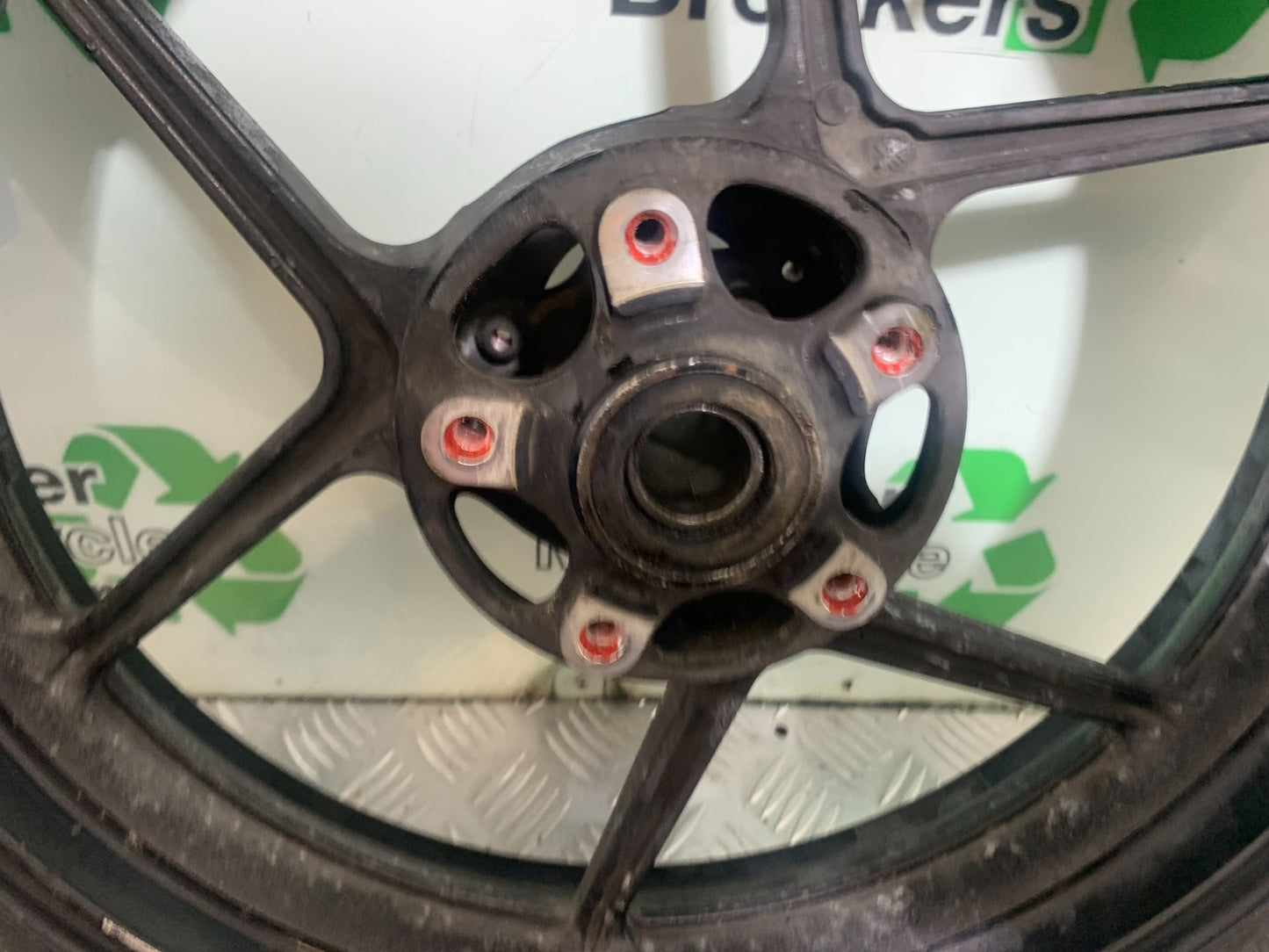KAWASAKI ZX6R ZX6 R P7F P8F FRONT WHEEL  YEAR 2007-08 (CMB1165)
