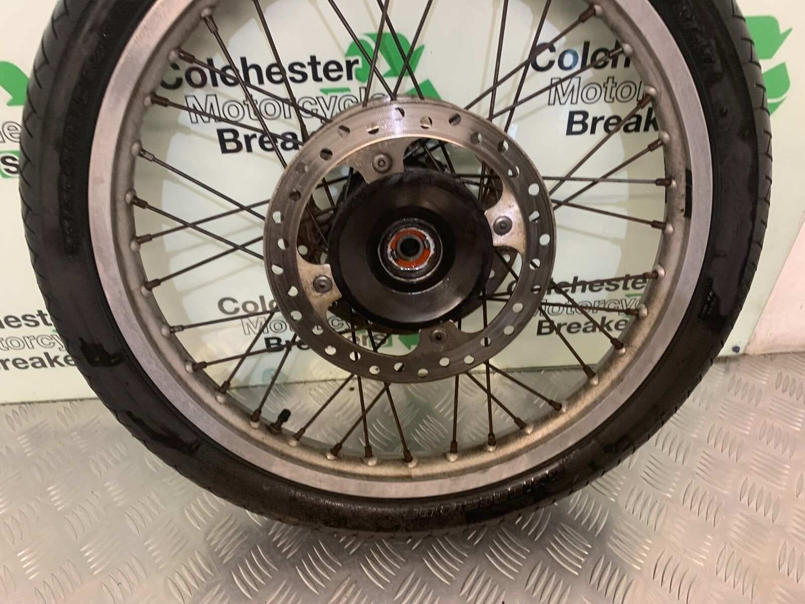 HONDA XL650 V TRANSALP FRONT WHEEL YEAR 2001-2006 (STOCK 975)