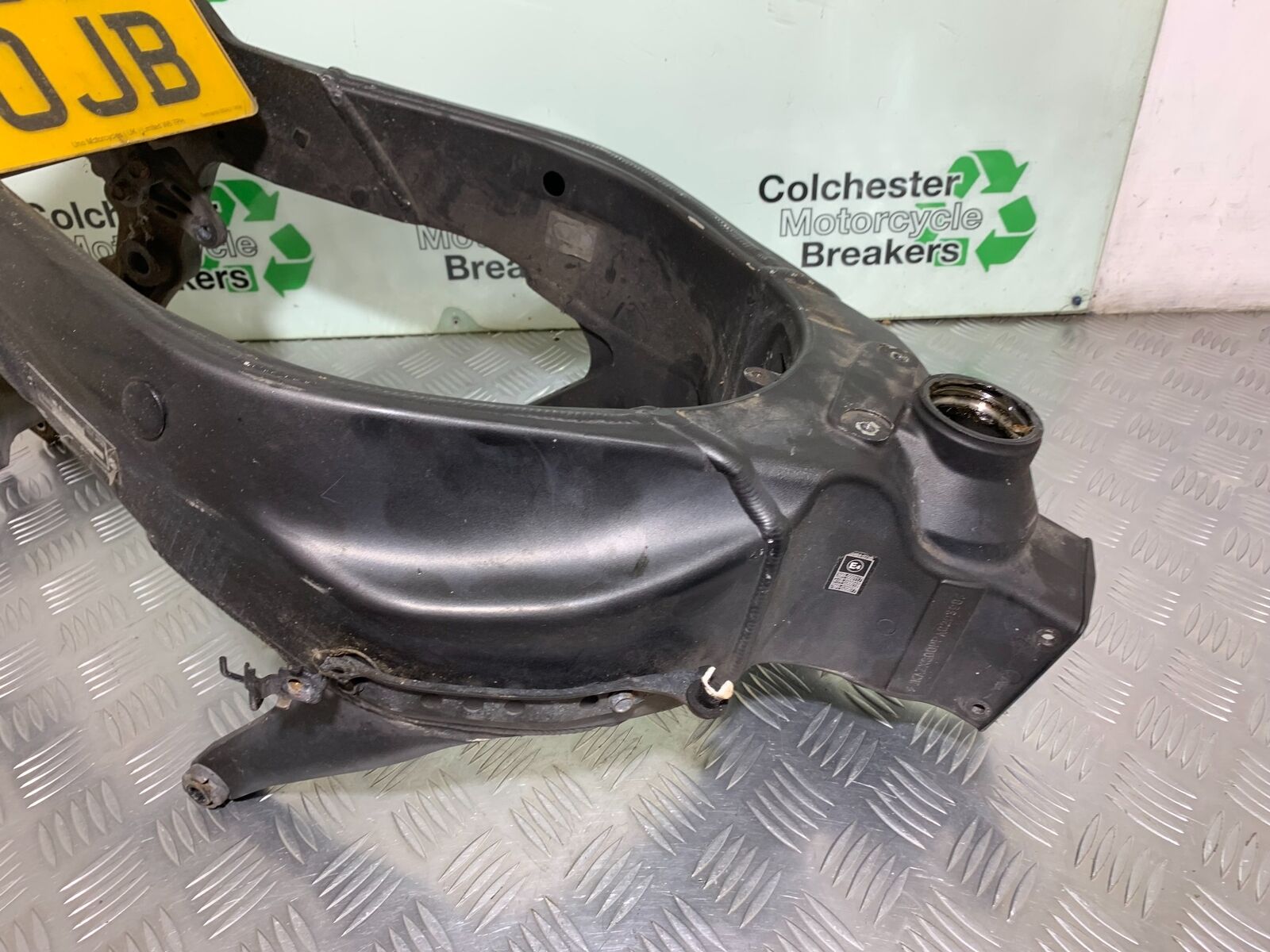 KAWASAKI ZX6R ZX6 R FRAME AND REG YEAR 2007 2008 (CMB1002)