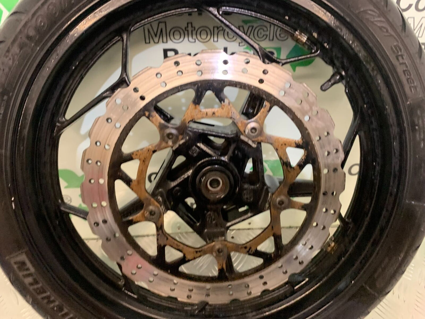 KAWASAKI NINJA 250 SL FRONT WHEEL   YEAR 2015-2017 (STOCK 983)