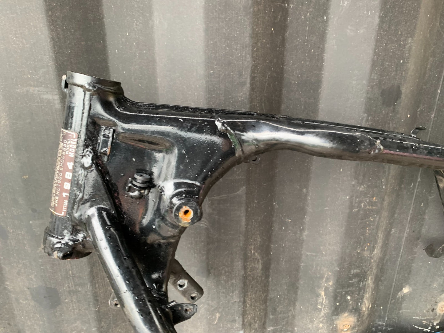 HONDA VT700 VT 700 SHADOW FRAME REG LOG BOOK   YEAR 1984-85 (CMB1328)