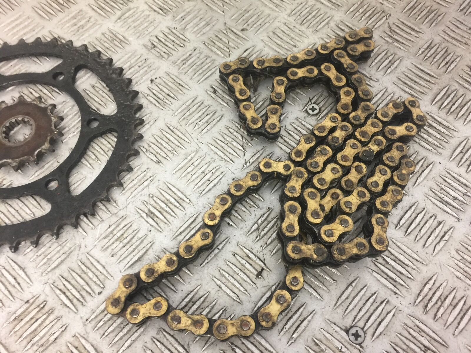 KAWASAKI NINJA 300 EX300 CHAIN AND SPROCKETS YEAR 2017 (STOCK 492)