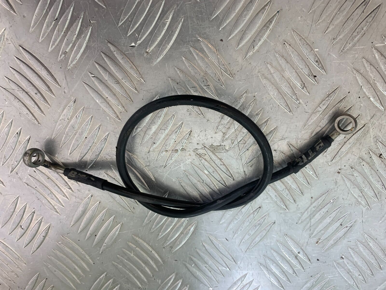 APRILIA RS50 RS 50 BRAIDED FRONT BRAKE LINE  YEAR 1996-1998 (CMB1132)