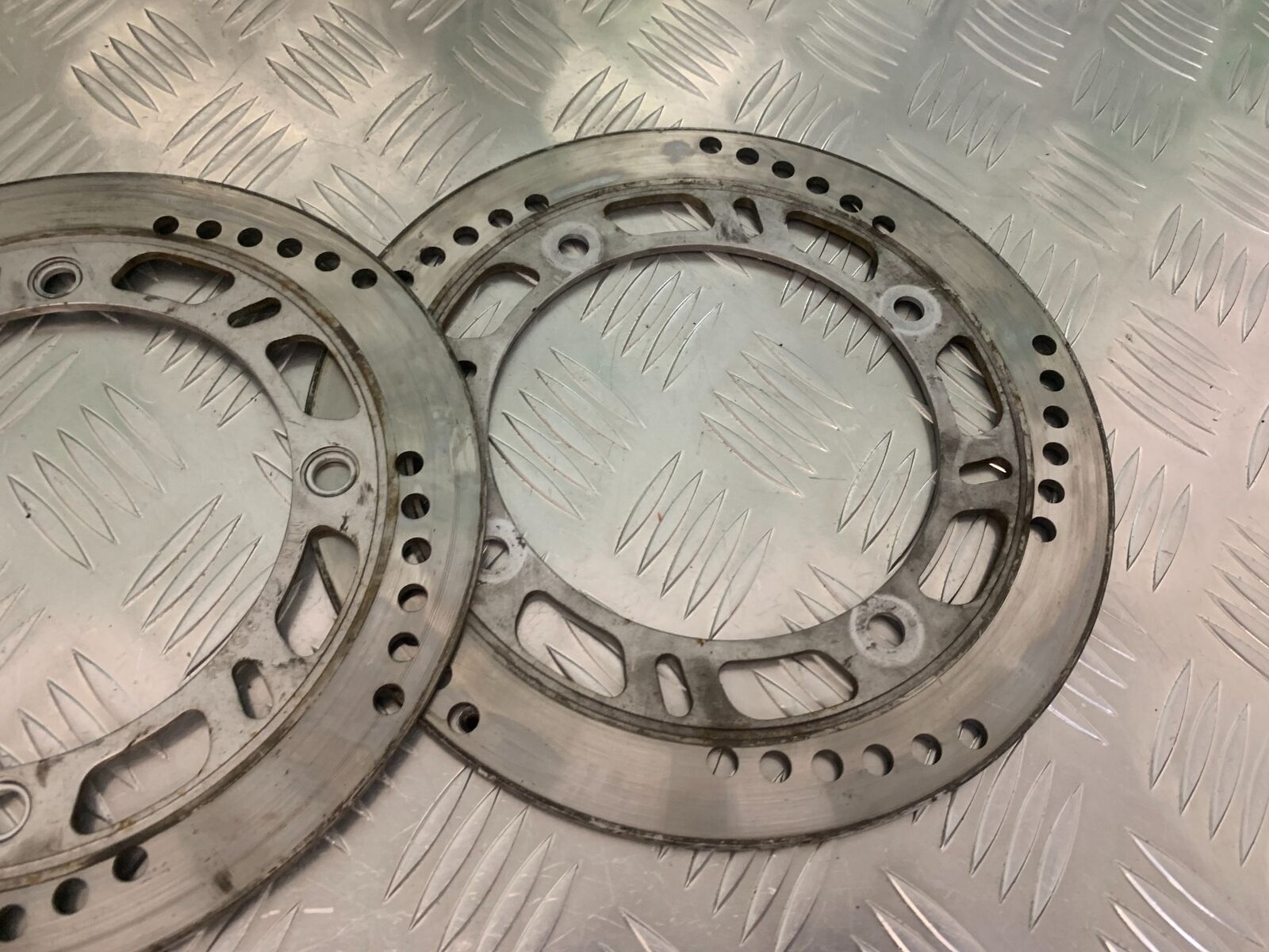 HONDA CB350 S CB 350 S FRONT BRAKE DISCS  YEAR 1986-1990 (STOCK 948)