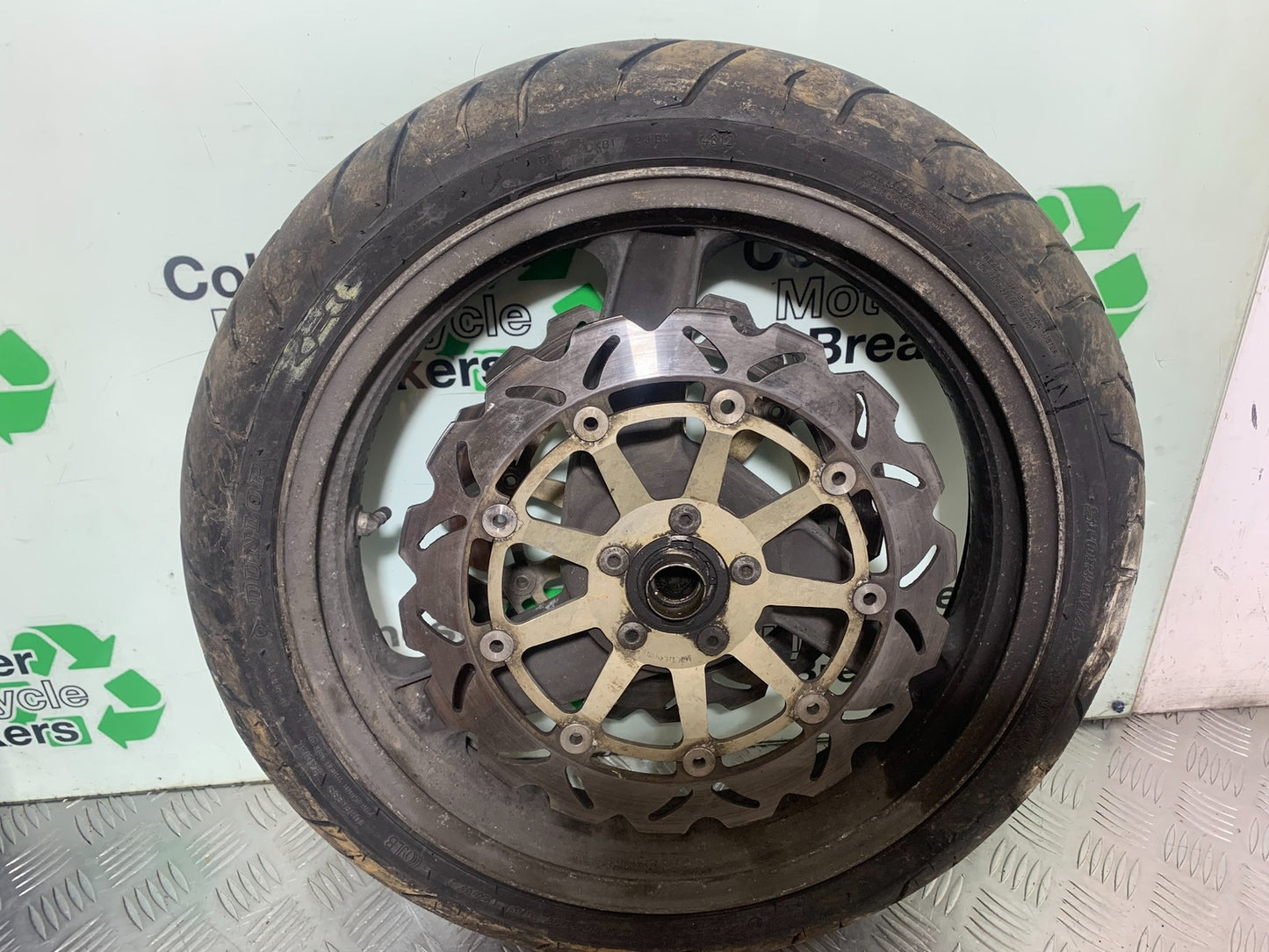 KAWASAKI ZZR1100 D FRONT WHEEL AND DISCS YEAR 1993-2001 (CMB1164)