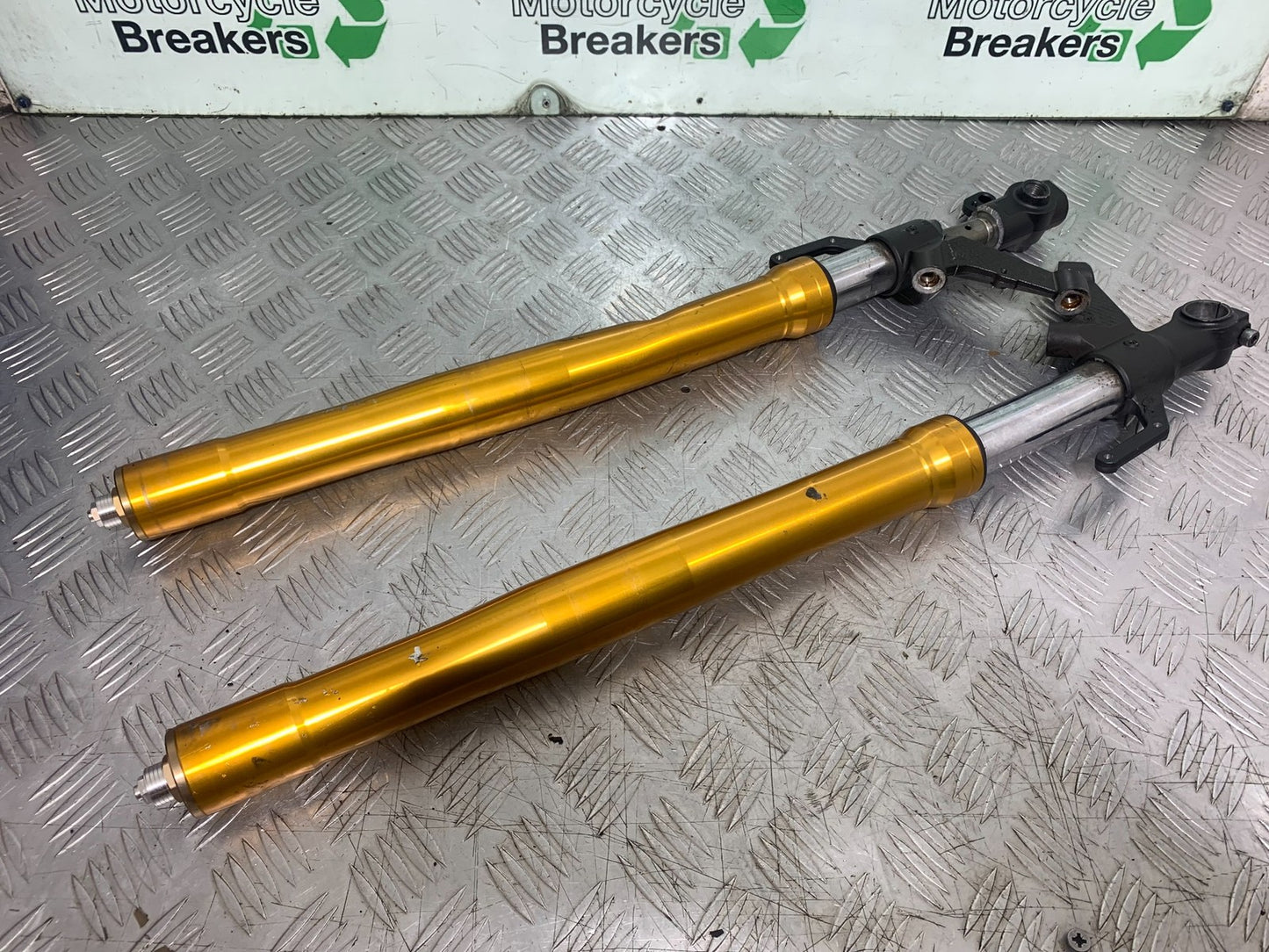 YAMAHA XSR900 XSR 900 FORKS (DAMAGED SOLD AS PARTS) YEAR 2022-2024 (CMB1215)