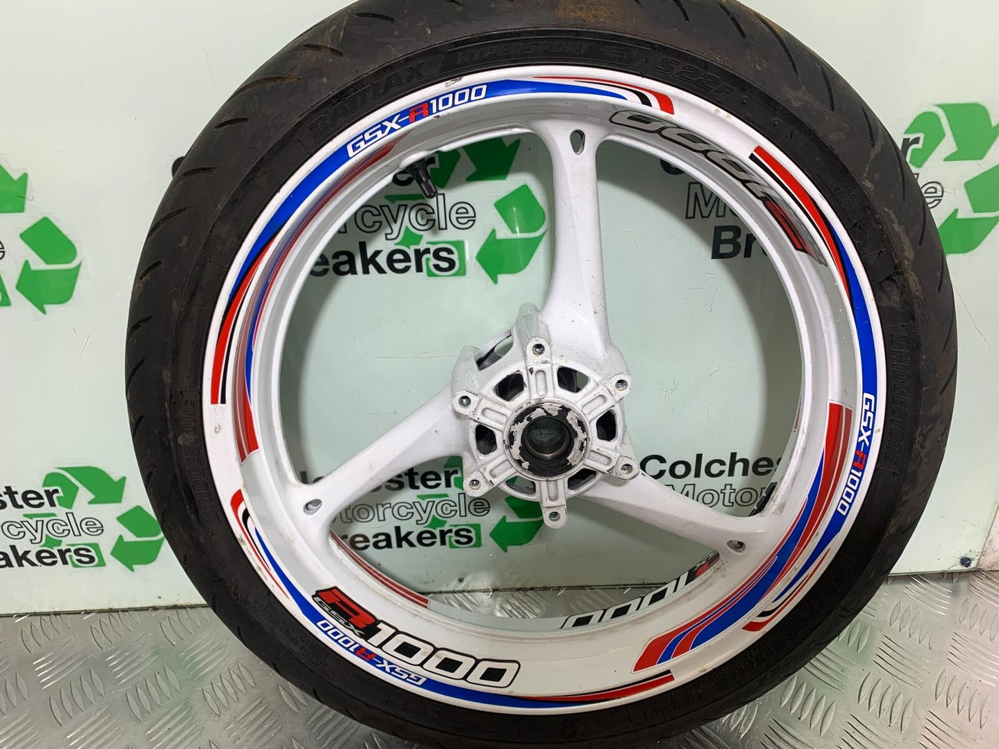 SUZUKI GSXR1000 GSXR 1000 FRONT WHEEL  2009-2016 (CMB1049)
