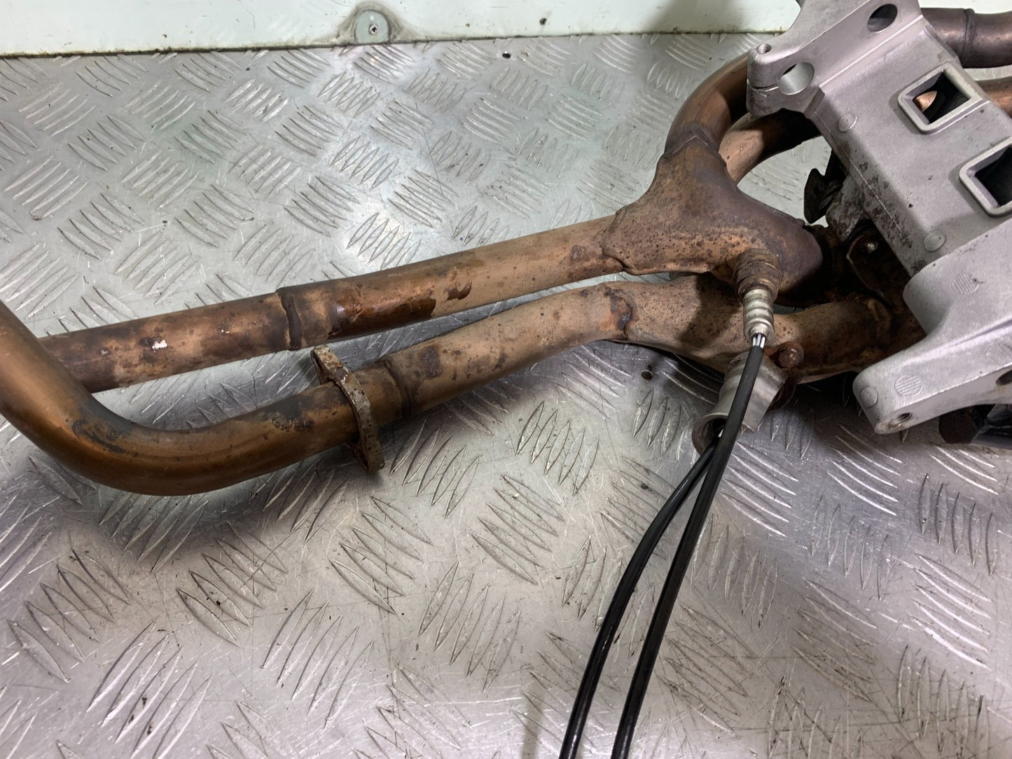 HONDA VFR800 VFR 800 V-TEC EXHAUST DOWNPIPES   YEAR 2002 -09 (CMB1296)