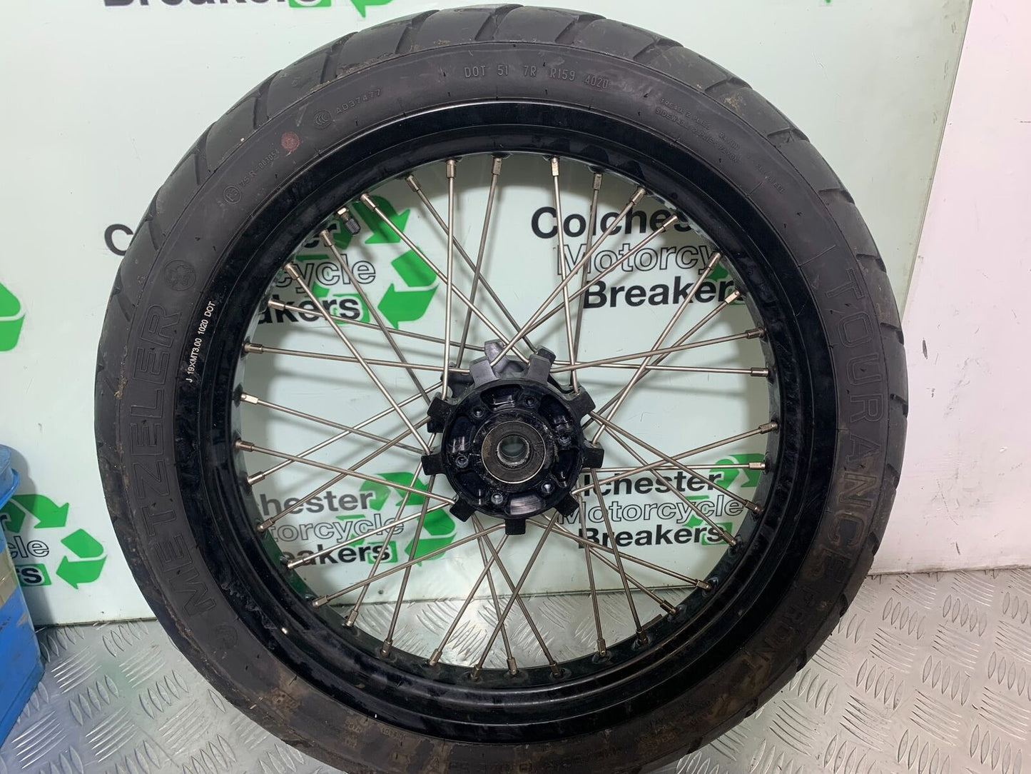 BENELLI LEONCINO 500 TRIAL FRONT WHEEL  YEAR 2020 (CMB1106)