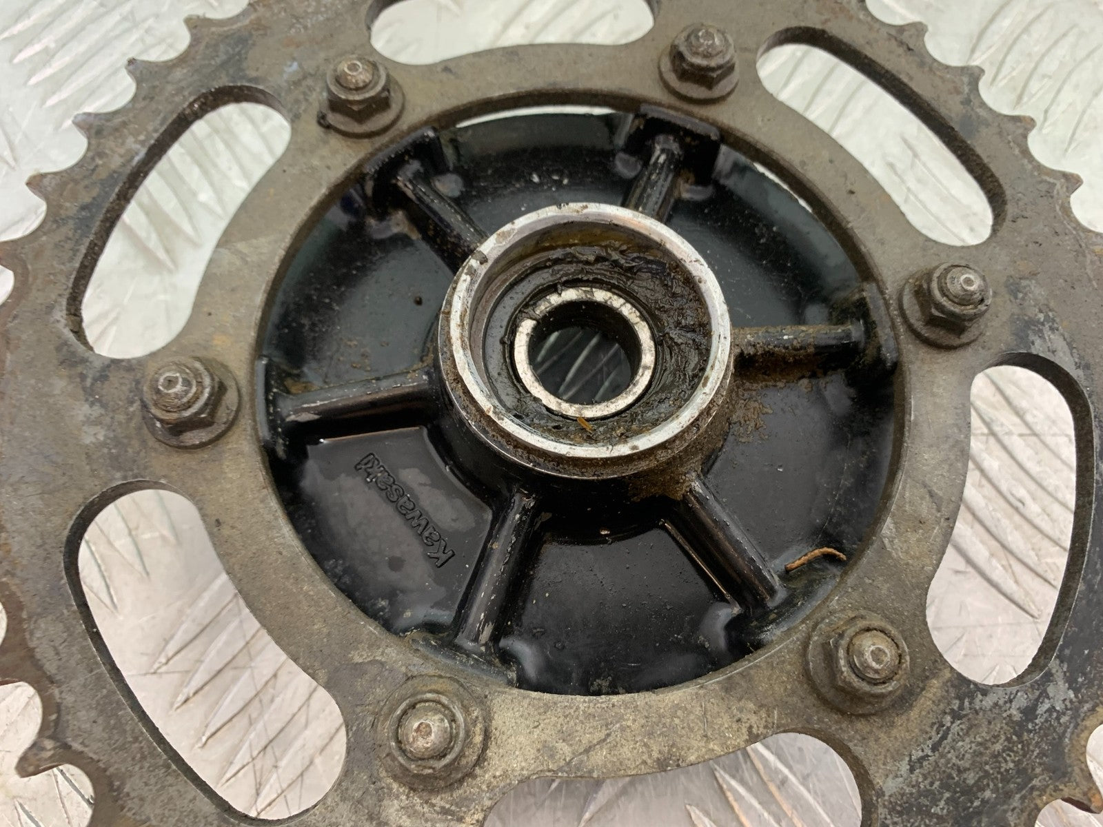 KAWASAKI KLR250 KLR 250 SPROCKET CARRIER   YEAR 1984-2001 (CMB1225)