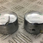 HARLEY DAVIDSON XL1200 C SPORTSTER FRONT SPINDLE COVERS YEAR 2011 (STOCK 373)