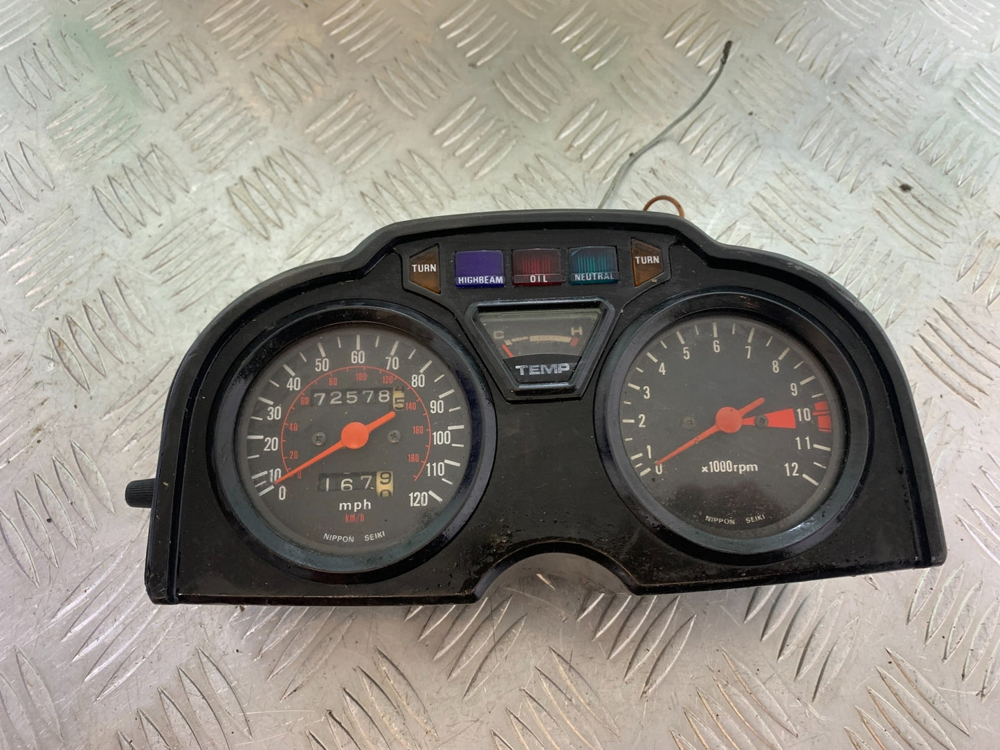 HONDA CX500 CX 500 CLOCKS SPEEDO DASH NO3   YEAR 1978-81  (CMB1079)