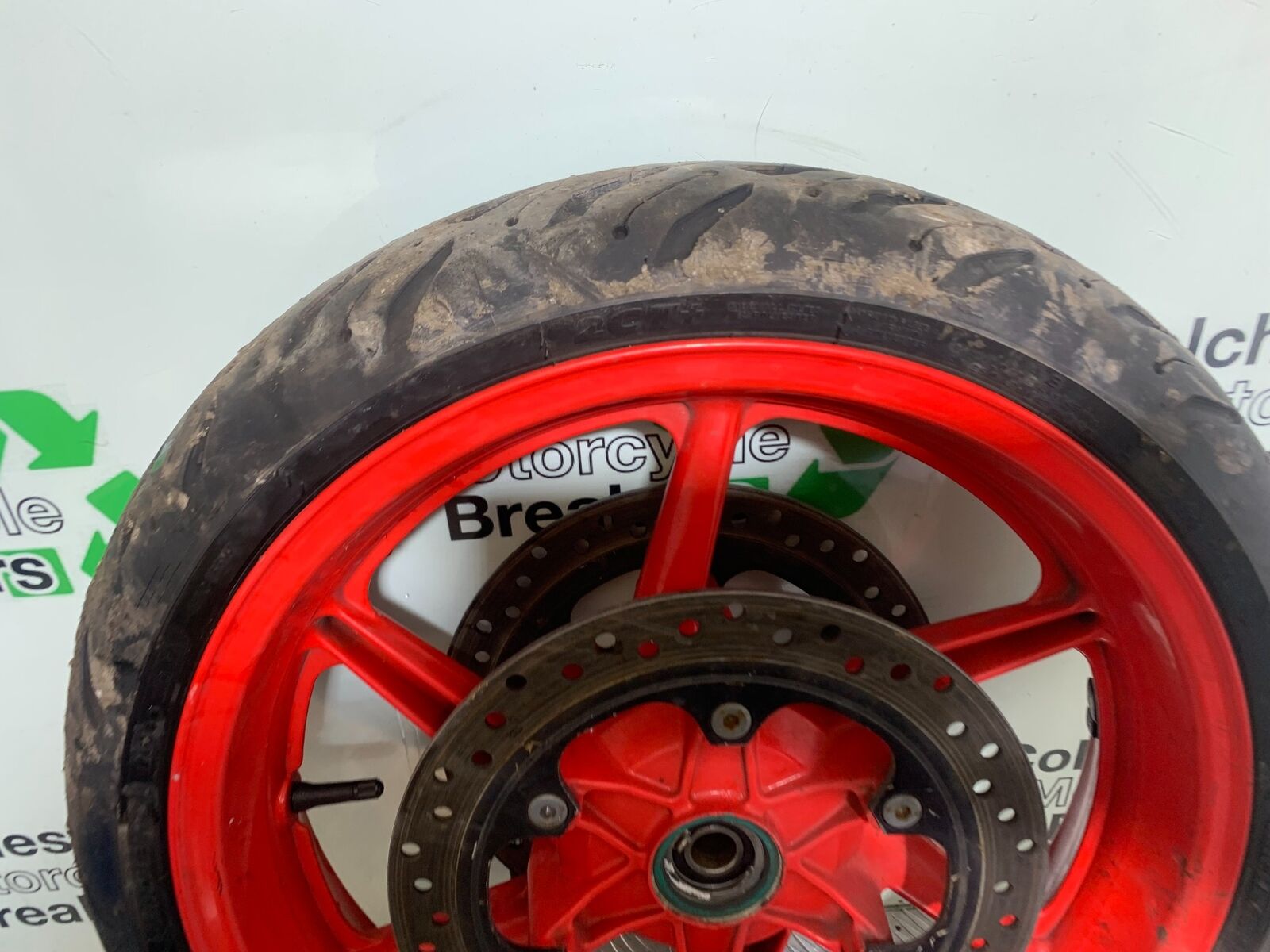 HONDA CBR600 CBR 600 F2 FRONT WHEEL AND DISCS   YEAR 1991-1993 (CMB1114)