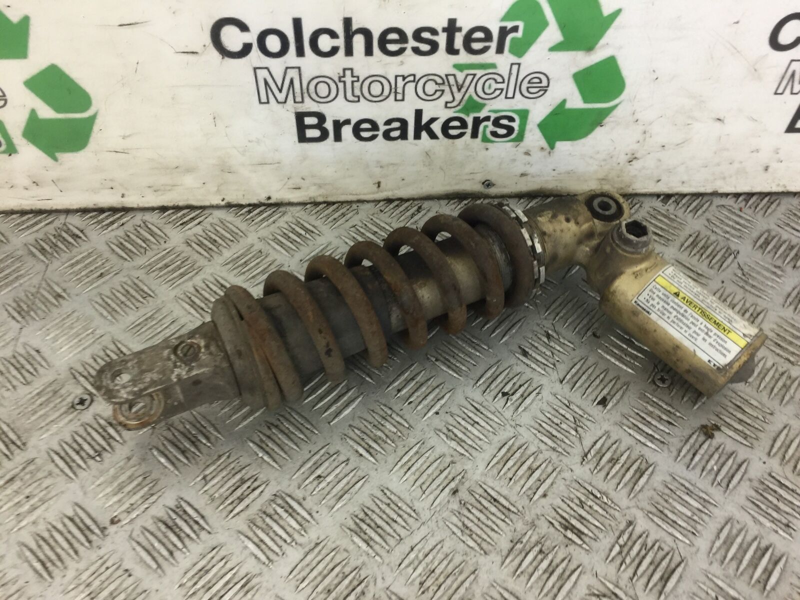 KAWASAKI ZX6R ZX6 G REAR SHOCK  YEAR 1998-99 (STOCK 582)