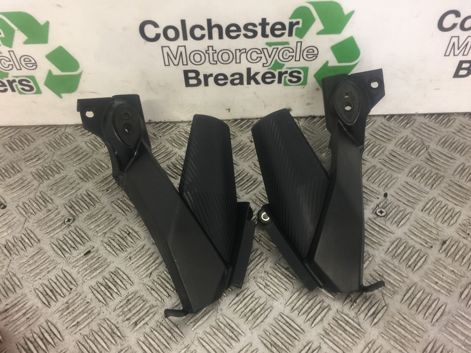 HONDA CBR600 CBR 600 RR REAR INDICATOR BRACKETS  YEAR 2016 (STOCK 348)