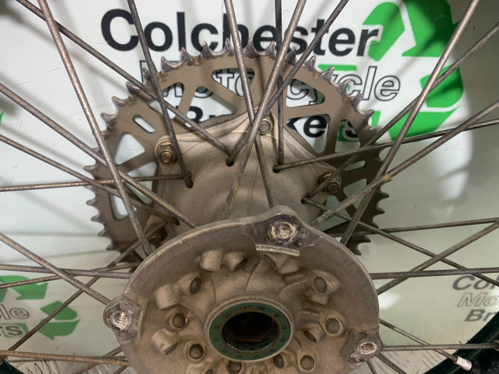 KAWASAKI KXF450 KXF 450 REAR WHEEL YEAR 2013 CMB1217)