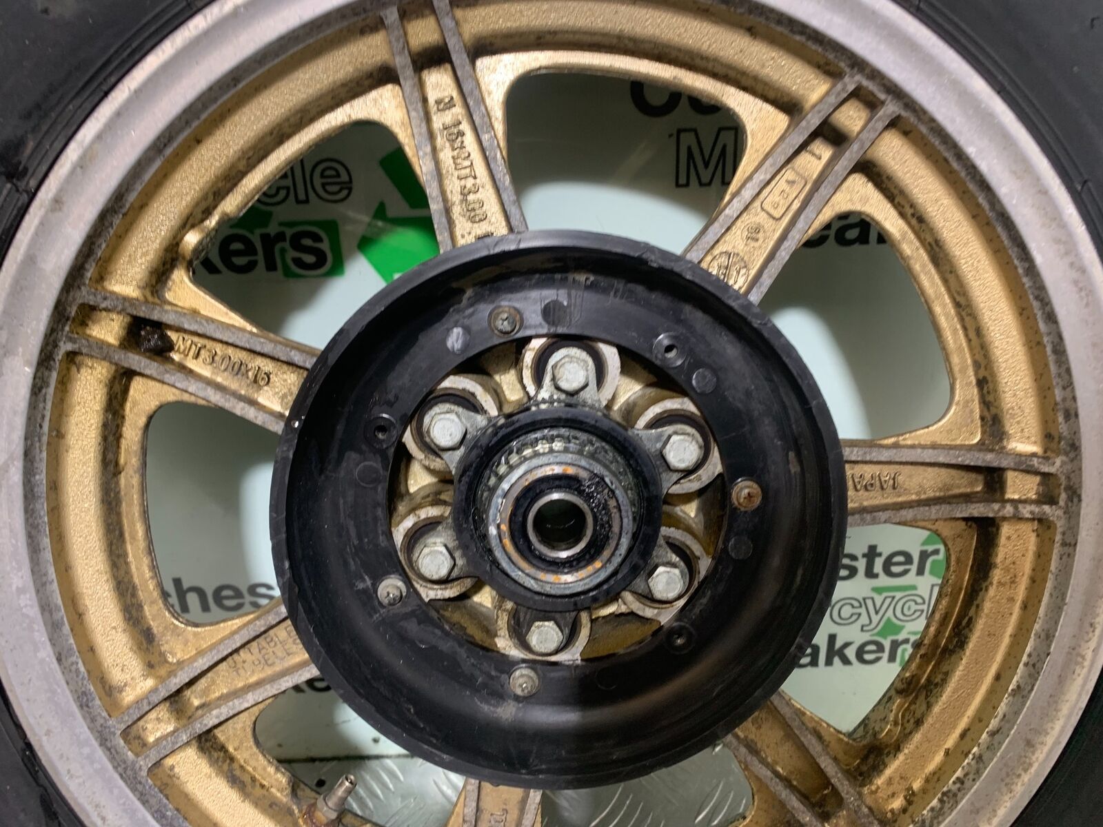 YAMAHA XS1100 MIDNIGHT SPECIAL REAR WHEEL  YEAR 1980-1982 (CMB1122)