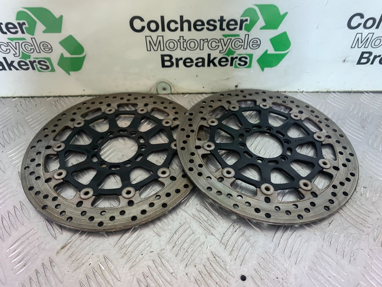 KTM 990 SUPERMOTO T FRONT BRAKE DISCS YEAR 2010-2011  (CMB1127)