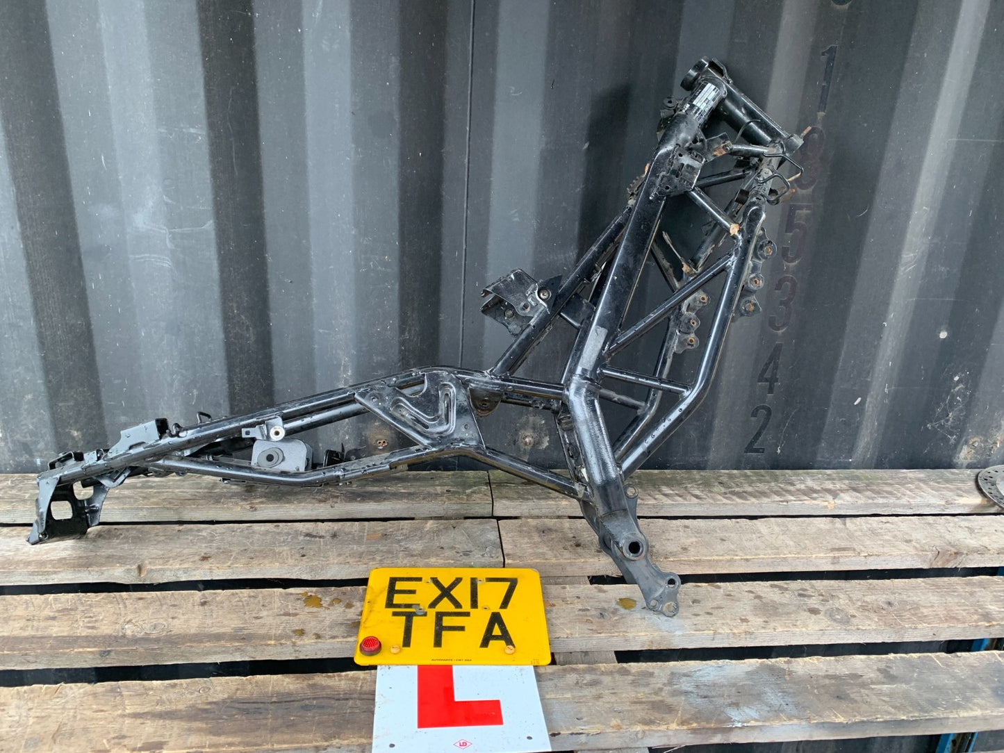 KTM DUKE 125 FRAME REG LOG BOOK  YEAR 2012-2016 (CMB1317)