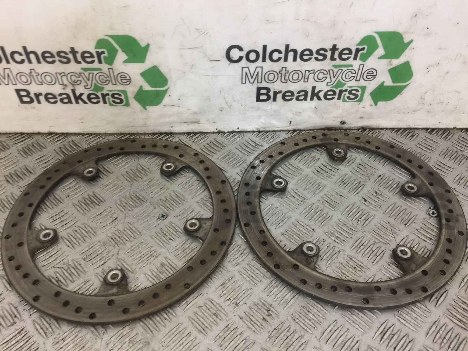 BMW S1000 RR FRONT BRAKE DISCS   YEAR 2015 STOCK (476)