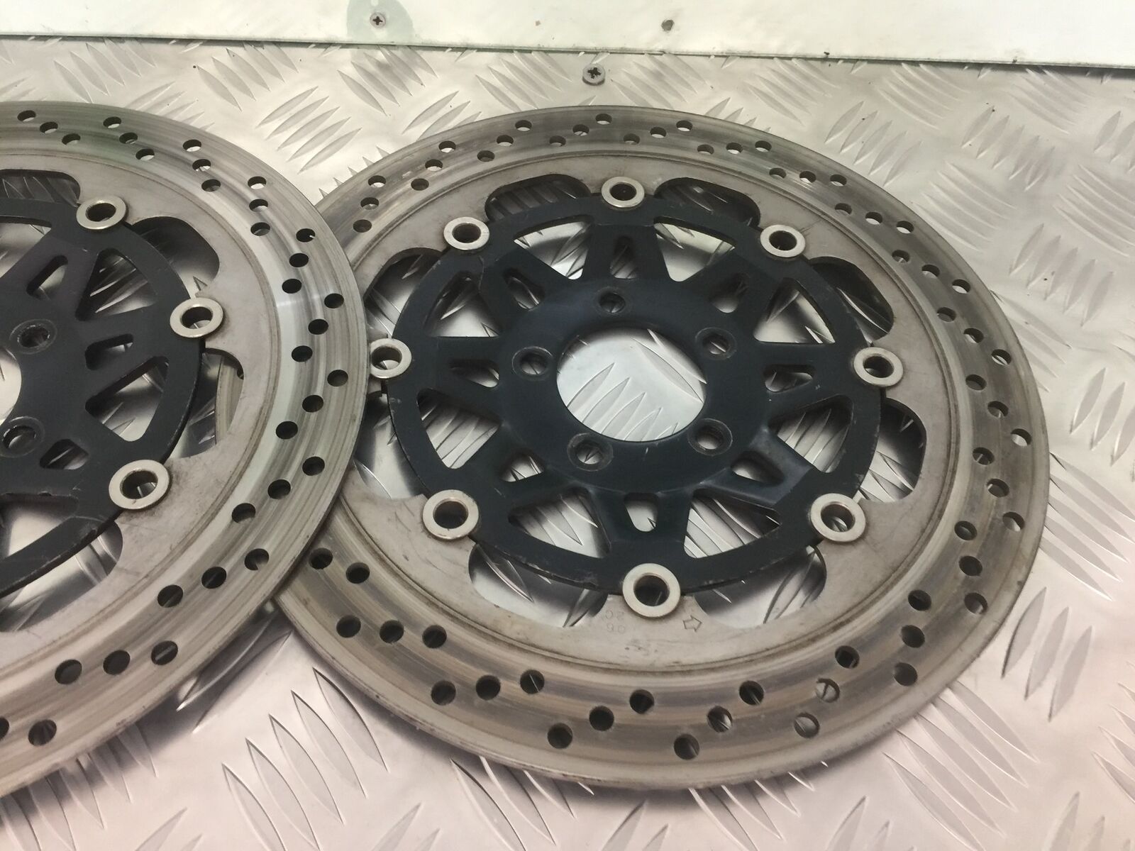 KAWASAKI ZX12R ZX12 R FRONT BRAKE DISCS   YEAR 2000 (STOCK 913)