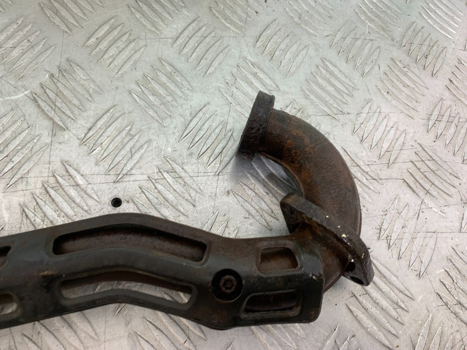 KAWASAKI KLR250 KLR 250 EXHAUST DOWNPIPE   YEAR 1984-2001 (CMB1225)