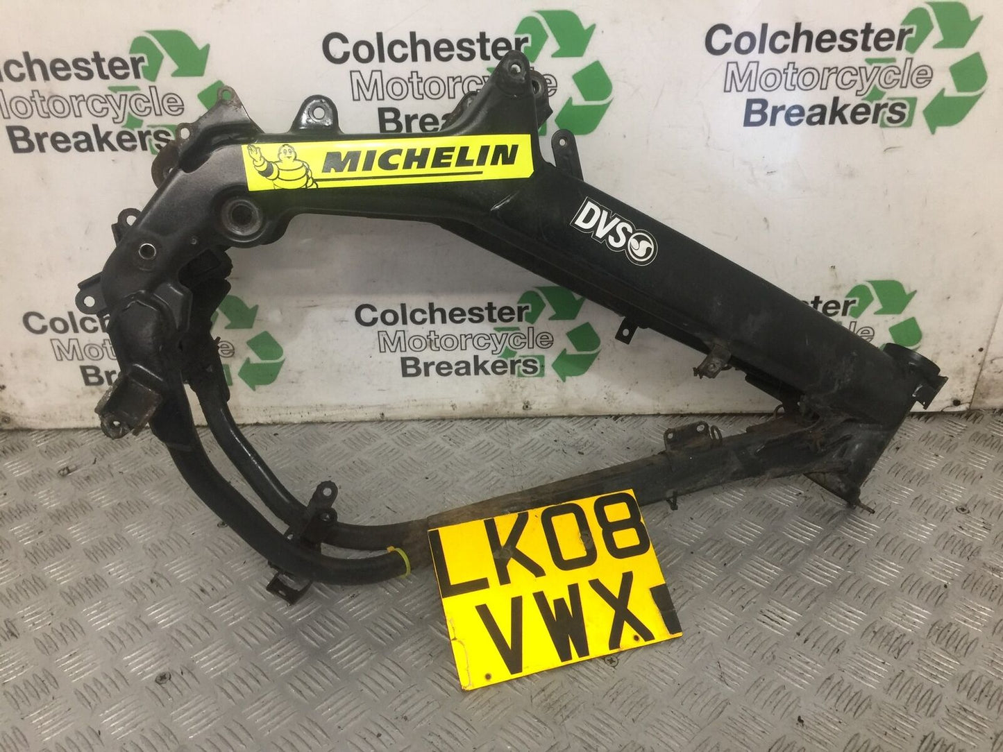YAMAHA XT125X XT125 X FRAME REG LOG BOOK   YEAR 2008  (STOCK 857)