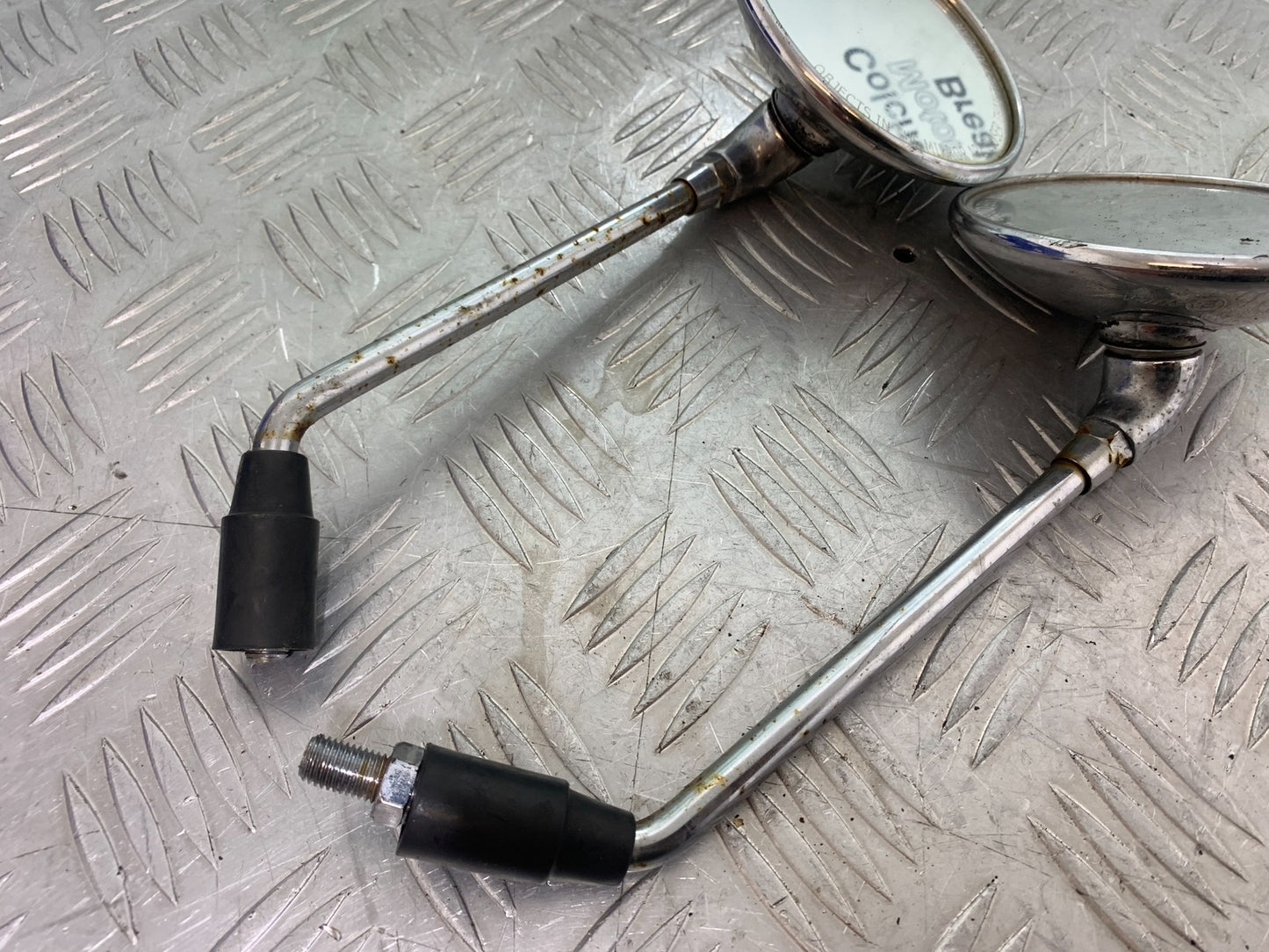 ROYAL ENFIELD BULLET 500 EFI LEFT & RIGHT MIRRORS   YEAR 2008 - 2016 (CMB1153)
