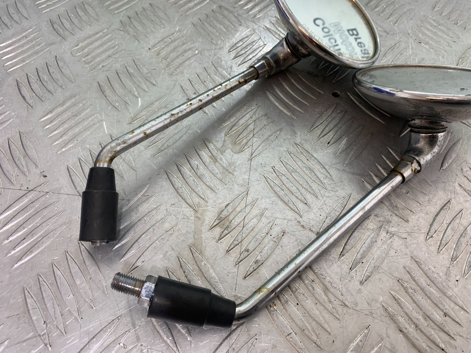 ROYAL ENFIELD BULLET 500 EFI LEFT & RIGHT MIRRORS   YEAR 2008 - 2016 (CMB1153)