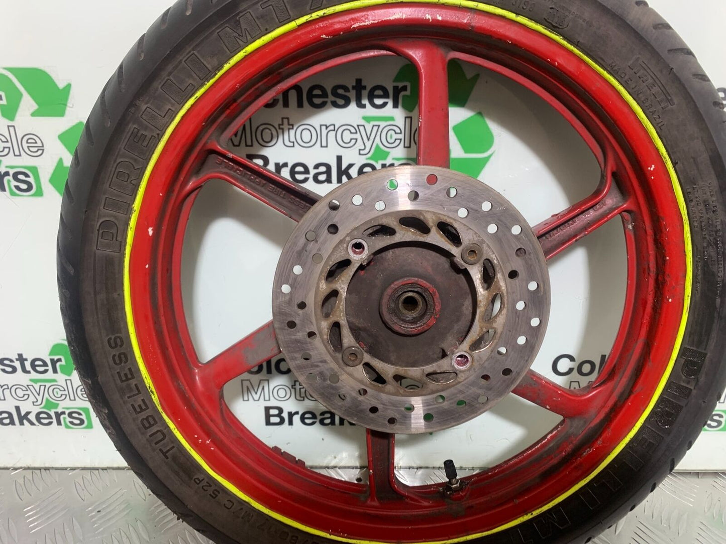 HONDA CBR125 CBR 125 REAR WHEEL  YEAR 2004-06  (CMB1040)