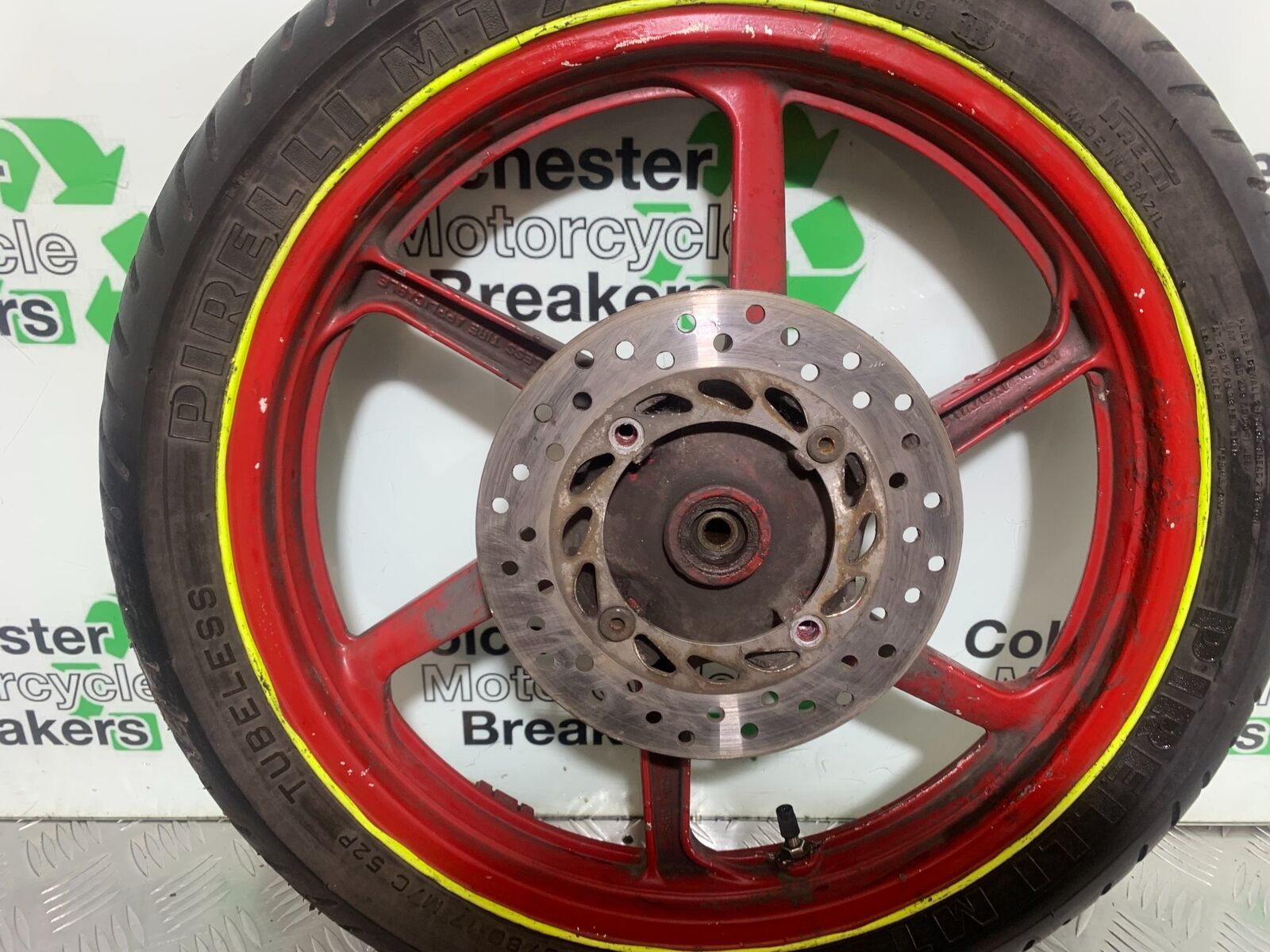 HONDA CBR125 CBR 125 REAR WHEEL  YEAR 2004-06  (CMB1040)
