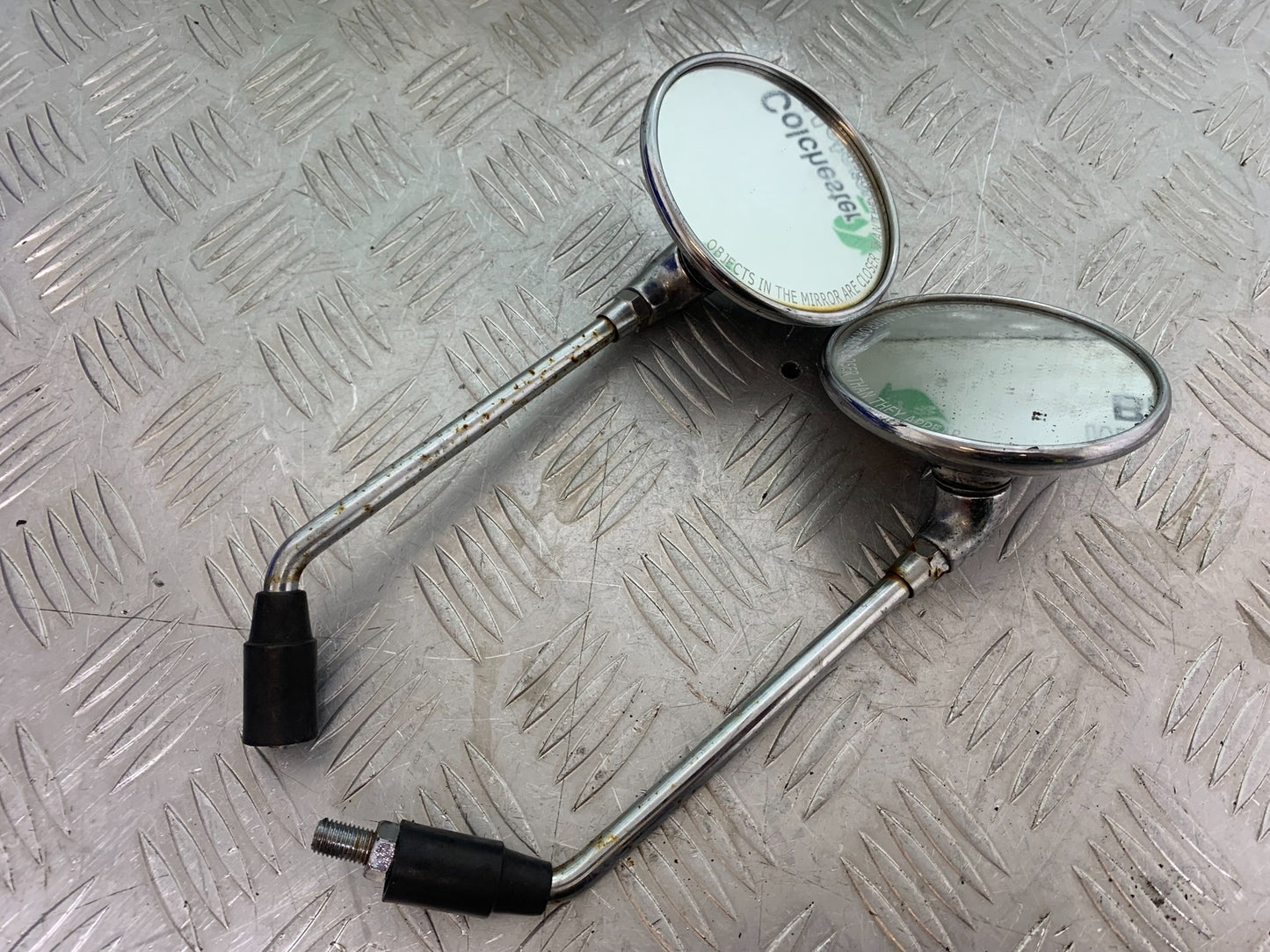 ROYAL ENFIELD BULLET 500 EFI LEFT & RIGHT MIRRORS   YEAR 2008 - 2016 (CMB1153)